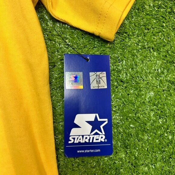 Starter Los Angles Lakers Baseball Button Style Up Jersey Men’s Size L NWT - Picture 4 of 4